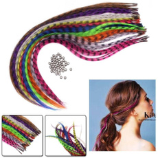 Womens Accessories, Hair Extensions, syntheticfeatherhair, featherhair
