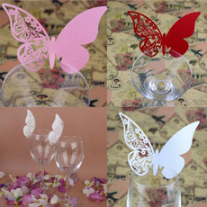 butterfly, Wedding Supplies, Glass, Wedding
