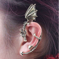 Antique, Earring Cuff, Goth, Fashion