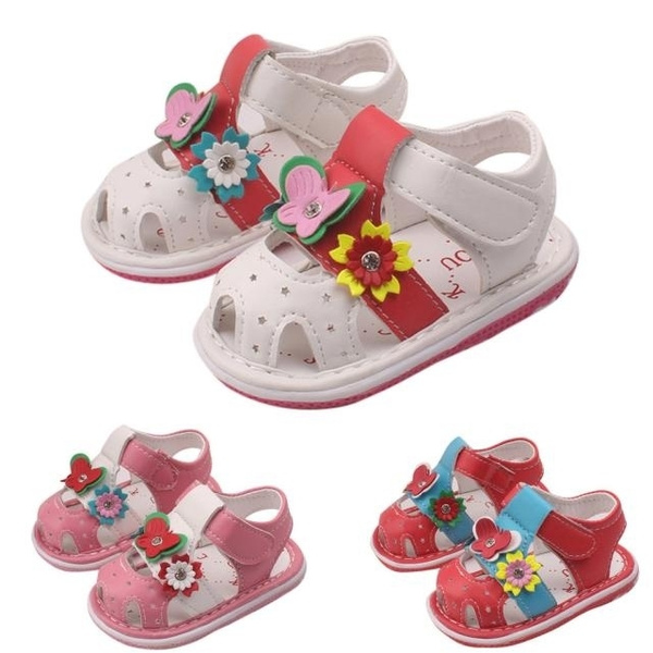 baby sandals with sound