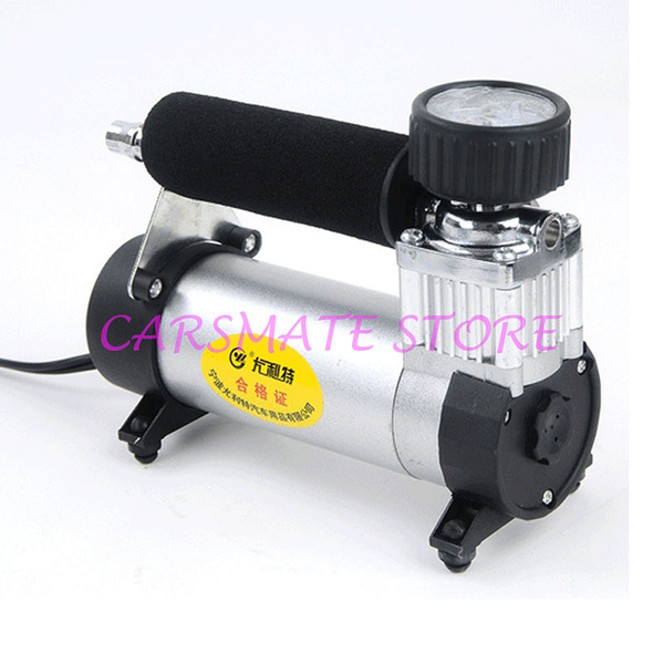 Portable Car Pump Air Compressor Super Flow 12 V 140 PSI Auto Electric