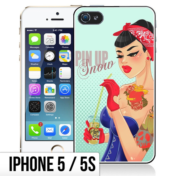 Coque iPhone 5/5S Princesse Disney - Blanche Neige PinUp | Wish