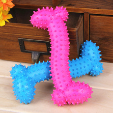 Dog Chews Toys Bone Shaped Toys for Dogs Non-toxic Soft Rubber Chew Toys Pet Products Dog Toys 1 PCS