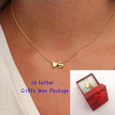 goldplated, Heart, Girlfriend Gift, Jewelry