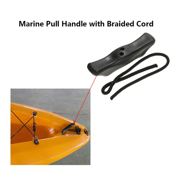 Kayak Canoe Boat Carry Grip Kayak Pull Handle with Cord Rope Easy Carrying 