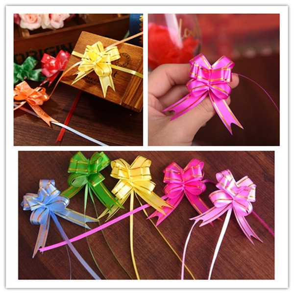 Decorative Ribbon Graduation Present Flower Wrapping Gift Lace