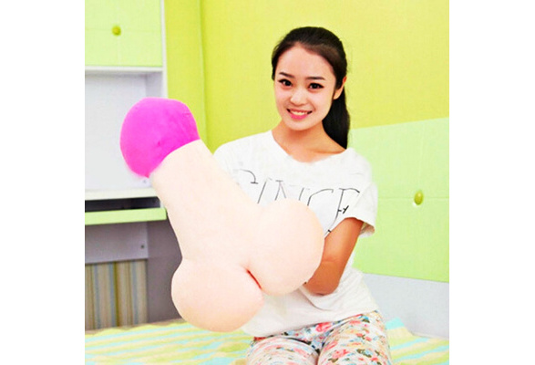 2020  Funny Creative Soft Plush Toy Penis Breast Pillow Cushion Lovers Supplies 