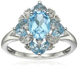 Sterling, Fashion, Jewelry, Engagement Ring