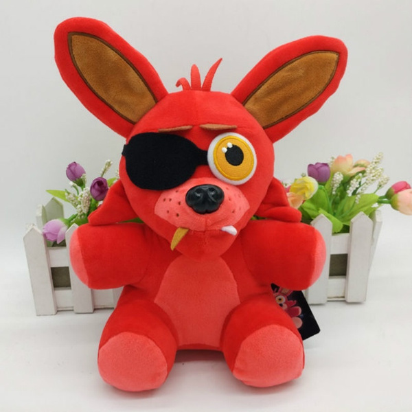 Set 3 Foxy Plushies - 7 Phantom Foxy, Foxy the Pirate, Funtime Foxy Five  Nights at Freddy's FNAF Plush Toy Stuffed Dolls 