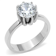 Steel, Engagement, Jewelry, Stainless Steel