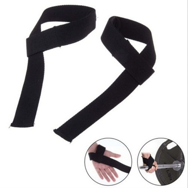 Fashion New 1Pcs Double Strips Wrist Support Weightlifting Gym Training ...