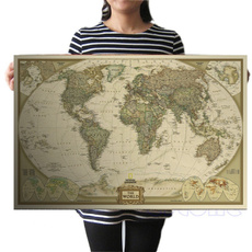 Map, Fashion, worldmap, Home & Living