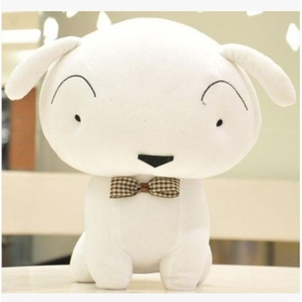 white dog doll