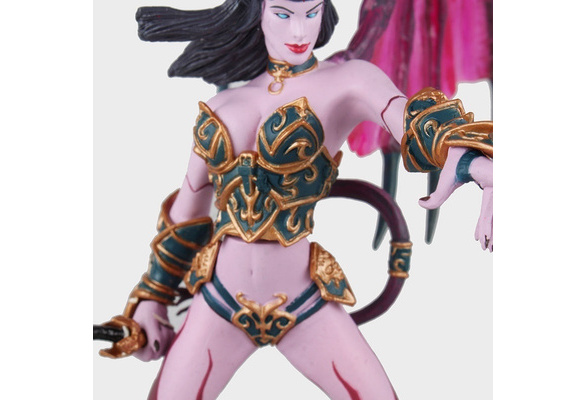 Details about  / WOW World of Warcraft Series 4 Succubus Demon Amberlash Action Figure New In Box