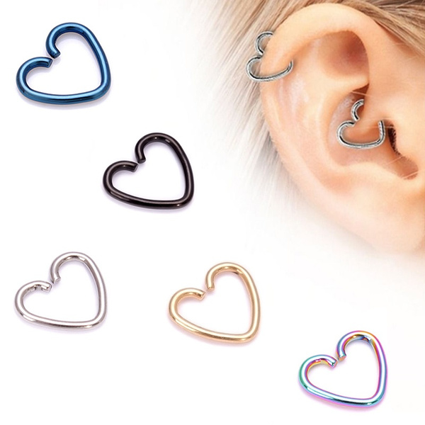 Heart sale hoop helix