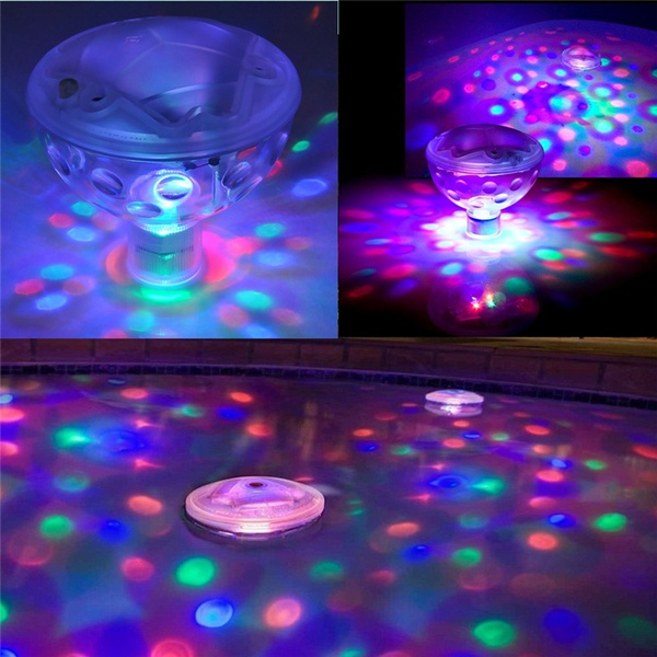 Floating Disco Bath Lights : Disco Bath Lights