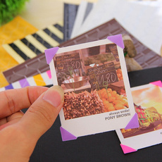 408pcs Self Adhesive Photo Corner Stickers Tape Scrapbook Album Essential Cute Magical