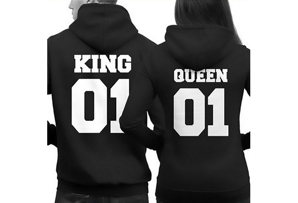 king and queen hoodies wish