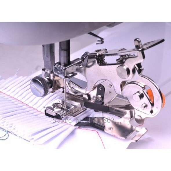 Low Shank Ruffler Foot For Sewing Machines - Fits Brother, Singer, Janome, Kenmore, Juki