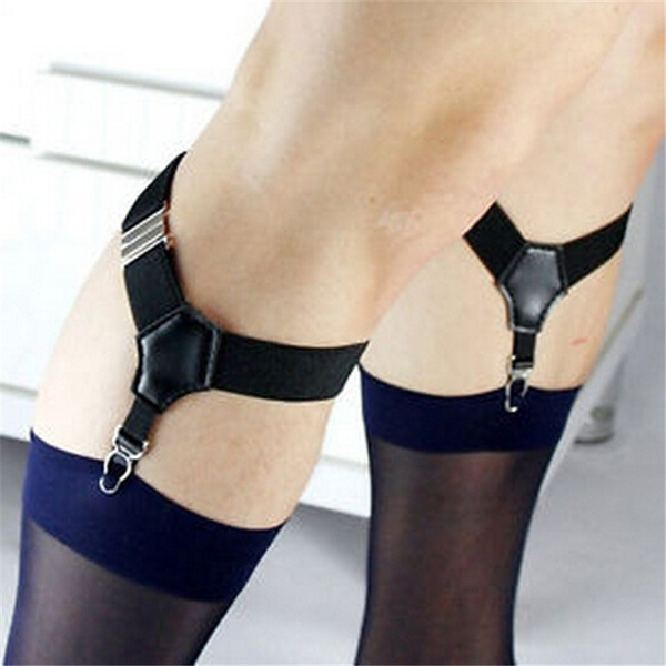 Men's Socks Garters Suspenders NEOFAN fixes-chaussettes chic Ref A06 