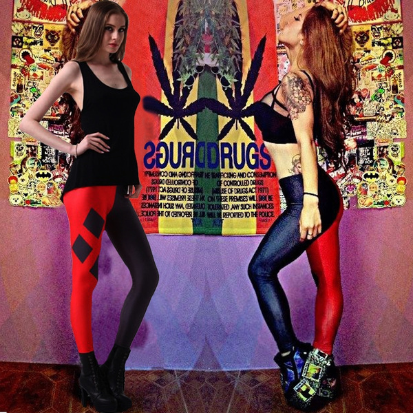 Harley quinn shop plus size leggings