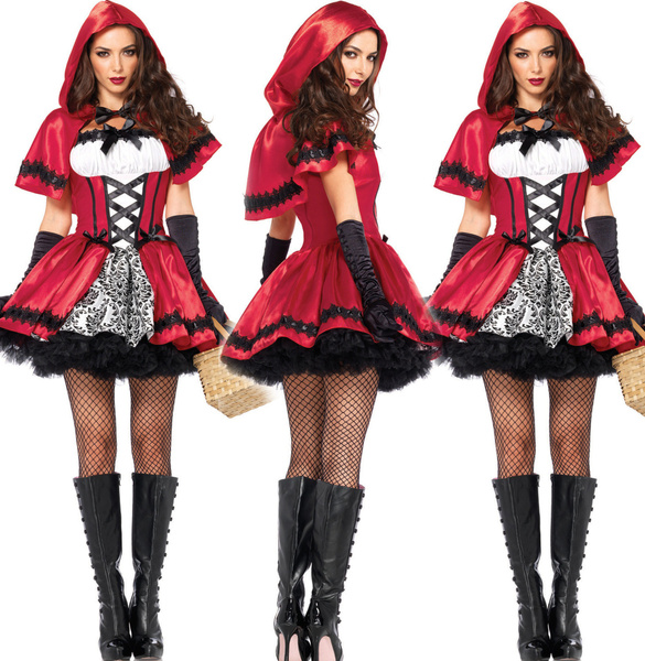 Sexy Anime Queen Halloween Costumes Plus Size Little Red Riding Hood Princess Dresses Halloween Costumes Fun Uniforms Wish