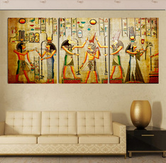 Wall Art, Egyptian, Modern, Home & Garden