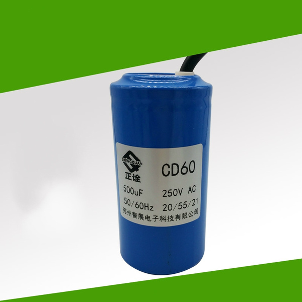 Brand New CD60 Motor Start Capacitor 500 MFD UF 250VAC HVAC Capacitor