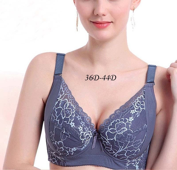 Thin 4 Double breasted Full Cup Gather Bra Size 34c 44e CJL