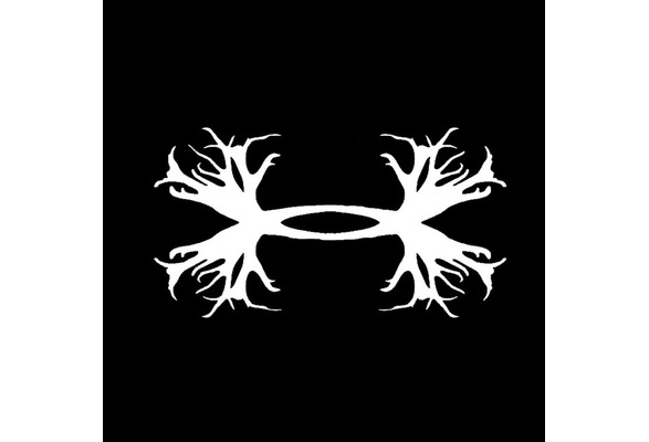 Details about   Under Armour Hunting Antler Logo 5.5" Decal Black UDE1206 Authentic Sticker 