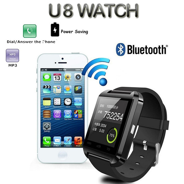 U8 Bluetooth Smart Watch – Sports & Business Wearable with Call & Music Control