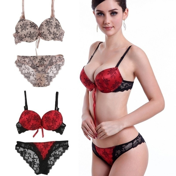 floral bra and panty sets