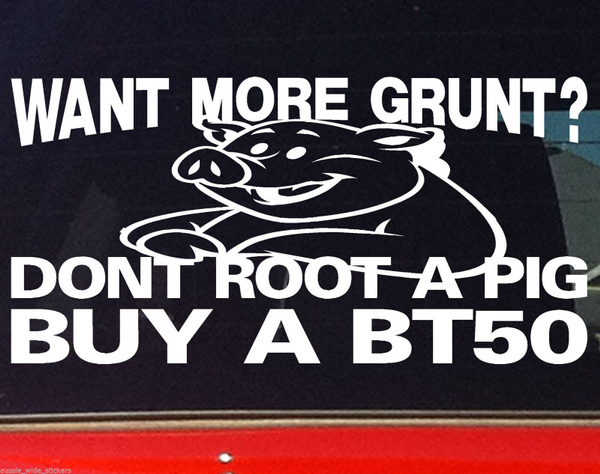 Adesivo Divertente Jim's Bush Bashin Per Auto, Vetro, 4x4, Ute - Meme Sticker