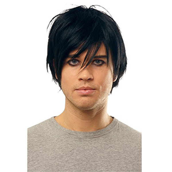 Black Emo Hair Short Version