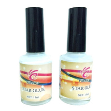 Pro Nail Art Glue for Foil Sticker Nail Transfer Tips Adhesive 15ml Star Nails (Size: 15 ml)