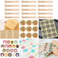 Personalised Kraft Seals Sealing Sticker Label For Wedding Favor/Envelope/Card
