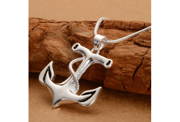 s925 Anchor Mantel Necklace（セット） s925 Anchor Mantel Necklace | Lncs