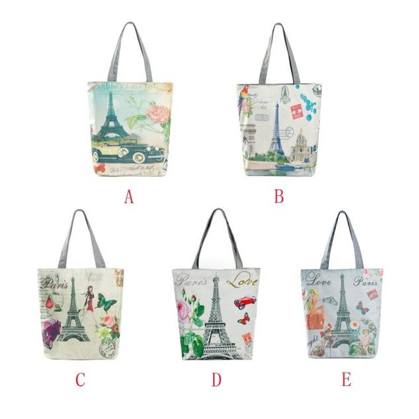 Paris Torre Tote Da Casual As Bolsas De Praia Presentes Mulheres Saco De Compras Bolsas Wish Paris Torre Tote Da Casual As Bolsas De Praia Presentes Mulheres Saco De Compras Bolsas Wish
