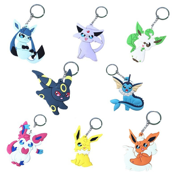 Gen Eeveelution Keychain, Vaporeon Keychain