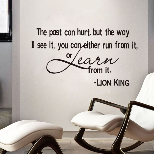 Learn From the Past Wall Quotes™ Decal