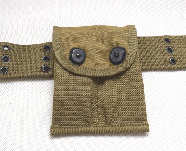 Tasche Porta Riviste Doppie Esercito Britannico Originale - Military Surplus Oliva MOLLE - Foto 2