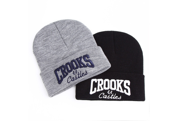 Crooks and castles beanie on sale