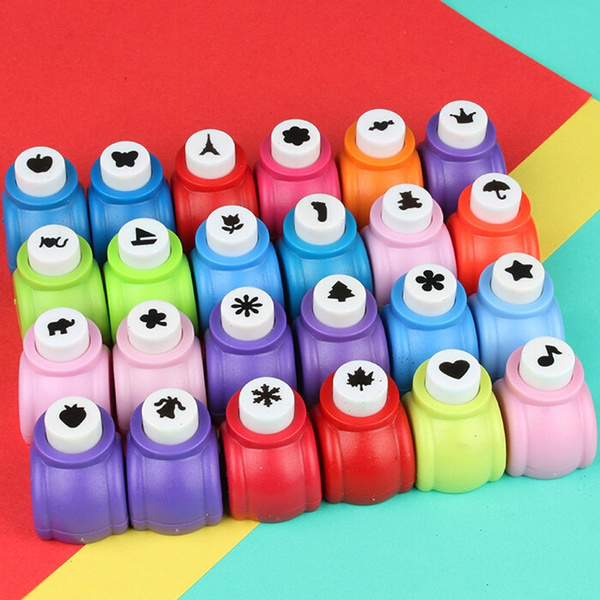 Kid Child Mini Paper Punch For Scrapbooking DIY Handmade Cutter Tag Card  Craft Punch Hole Cutter Tool DIY Gift Card Paper Punch