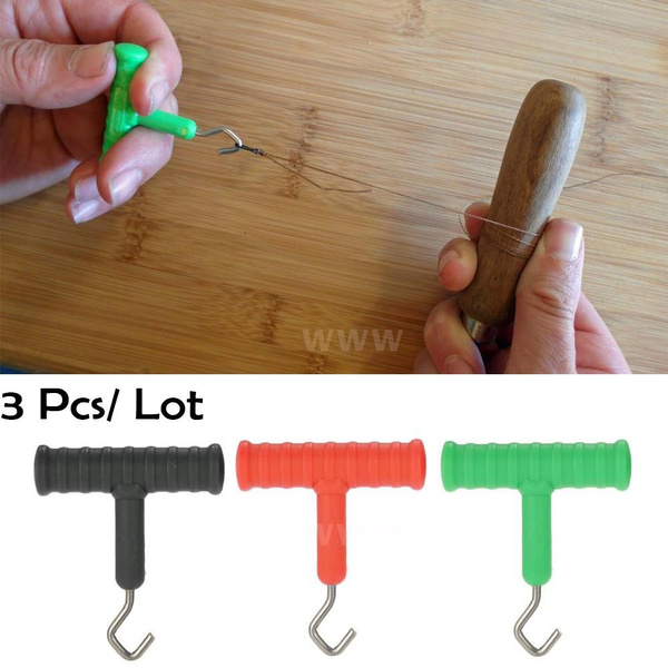 Fishing Knot Tying Tool Fishing Gadget Plastic Tools Series