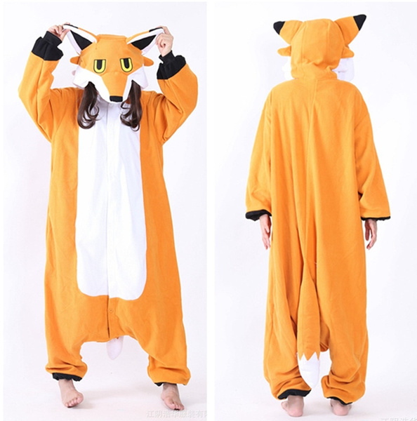 Mr Fox Onesie Adult s Men and Women Halloween Christmas Carnival