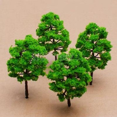 Model Tree Train Set Plastic Trunks Scenery Landscape - 10PCS