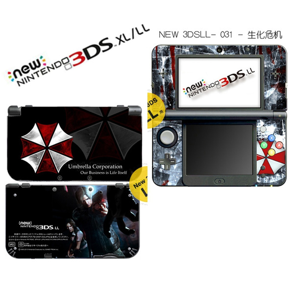 browser backup kommando Resident Evil Console Cover Skin Sticker For New Nintendo 3DS XL LL | Wish