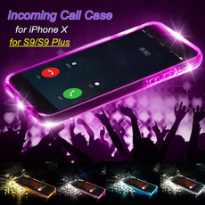 2018 Luxury New Soft TPU LED Flash Light Up Remind Incoming Reminder Call Case Cover For iPhone X 8 Plus 7 6 6S Plus iPhone 5S SE 5 Samsung Galaxy Note 8 S8 Plus S7 S6 Edge Plus Note 5 4 A3 A5 A7 J3 J5 J7 (2016) A3 A5 A7 (2017) Huawei Ascend Mate 8 7 P9 P8 Lite 