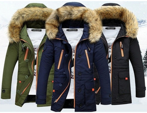 Down Jacket, Fashion, velvet, Winter
