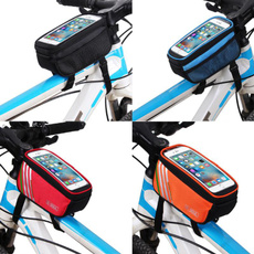 Cycling Frame Pannier Front Tube Bag For Cell Phone Bicycle Bike 5.0inch Touch Screen